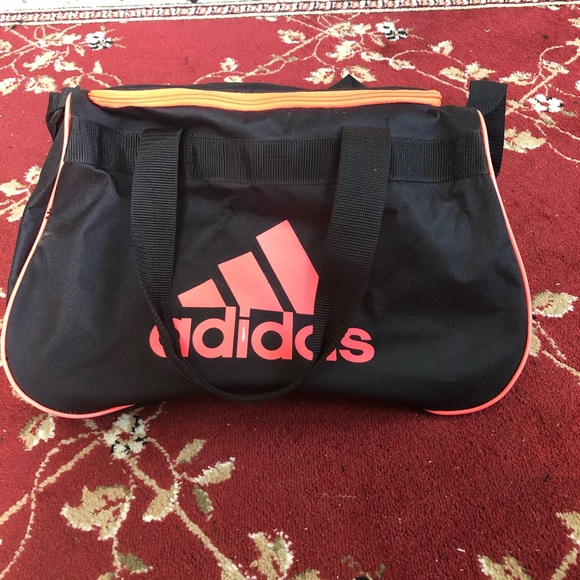 maroon adidas duffle bag